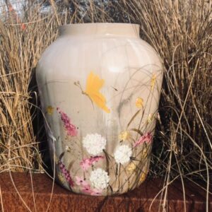 Vaas veldbloem 30 cm